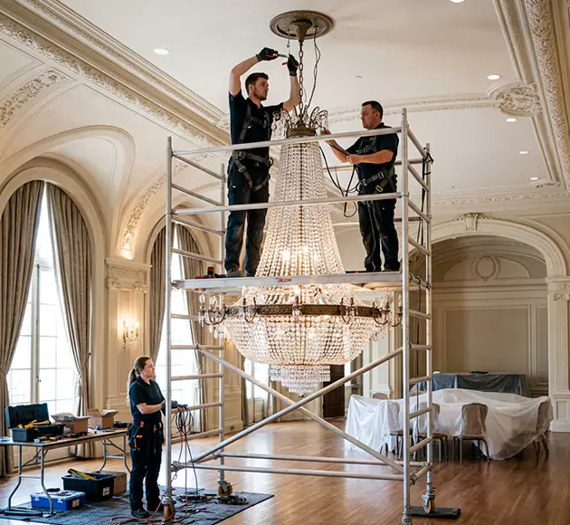 Professional Chandelier Installation: Your Local Fixture Team in Plant City, FL